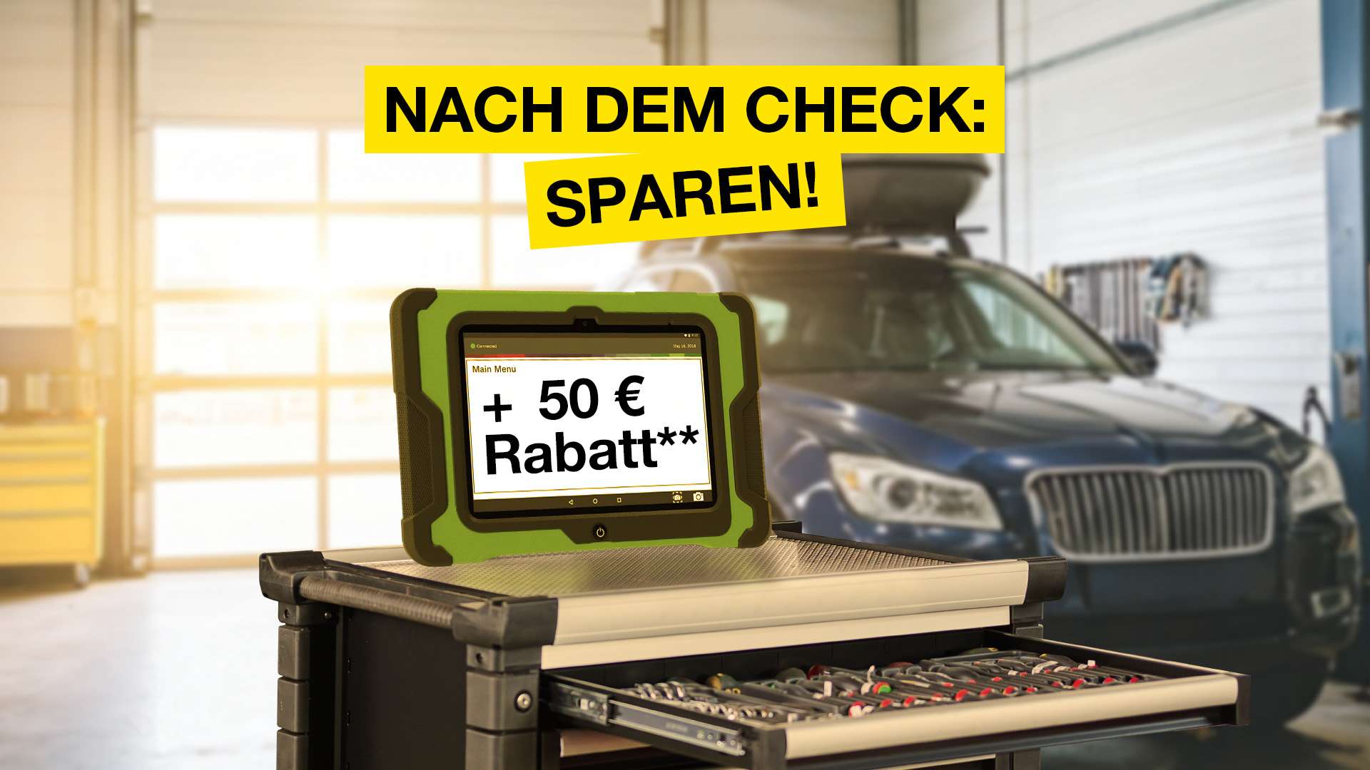 Vergölst Prüftage Kachel Autoservice Rabatt